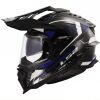 LS2 MX701 EXPLORER-06 CARBON ADVENTURE helma modrá vel.3XL